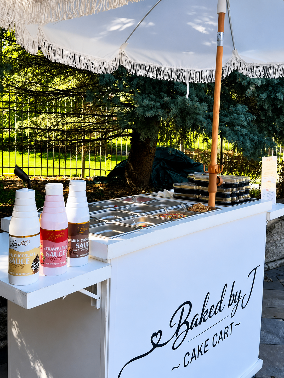 Build Your Own Cake Cart
